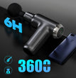 Muscle Massage Gun with 4 Heads FH-820 Adeeba's Collection
