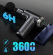 Muscle Massage Gun with 4 Heads FH-820 Adeeba's Collection