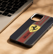Ferrari Racing Stripes iPhone Case Trendy zone