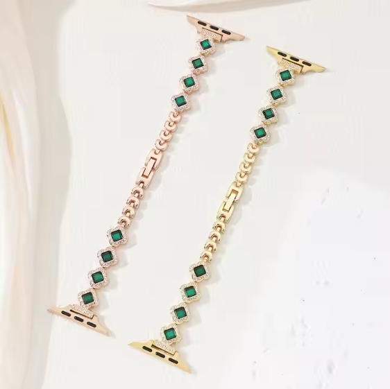 Diamond Metal Watch Straps Trendy zone