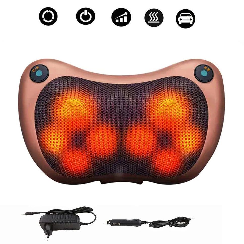 Electric Neck and Body Massage Pillow Adeeba's Collection