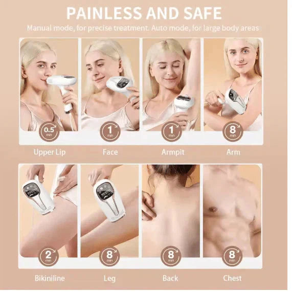Babyverse - Digital IPL Hair Removal Device GIBBS