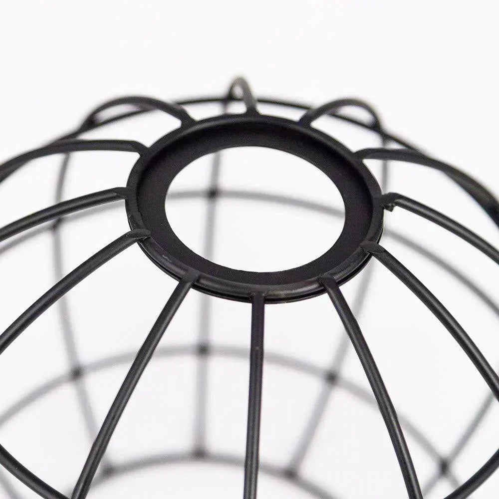 Black Iron Edison Lamp Shade My Store