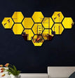 Hexagon Style Acrylic Mirror Trendy zone