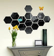 Hexagon Style Acrylic Mirror Trendy zone