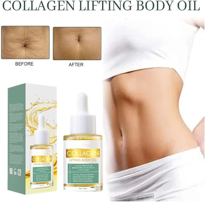 Collagen Lifting Body Oil, Beauty Women Tight Skin Trendy Zone