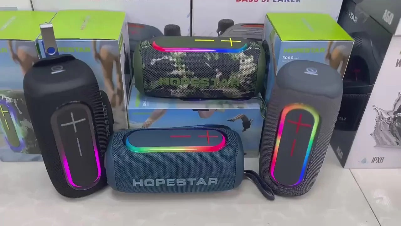 Hopestar - Portable Bluetooth Speaker Trendy zone